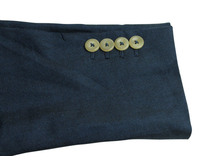 Gucci Men's Formal Blue Saphire Wool / Mohair 2 Buttons Jacket In Blue Saphire