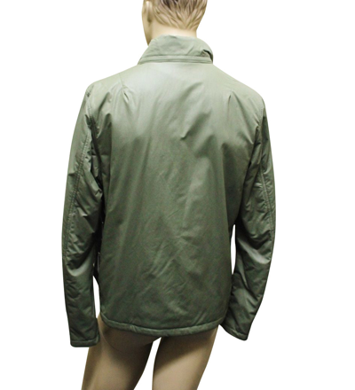 Shop Gucci Men's Green Jacket With Padding