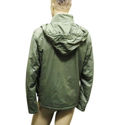 Shop Gucci Men's Green Jacket With Padding