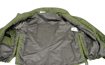 Gucci Mens Green Jacket With Padding 256634 In Green