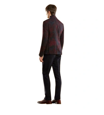 Gucci Men's Multi-color Runway Sketch-printed Flannel Dandy Jacket In Multi-color