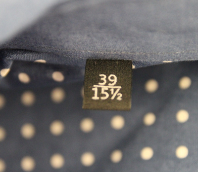 Shop Gucci Men's Skinny Stripes Dots Blue Cotton Short Sleeve Shirt