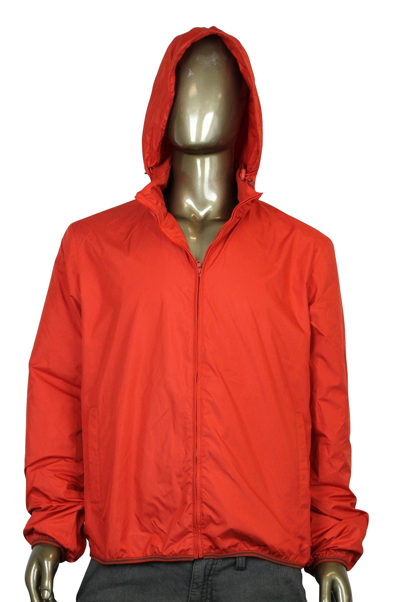 Gucci Men's Techno Polyester Windbreaker Jacket In Blue