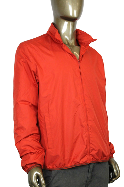 Gucci Men's Techno Polyester Windbreaker Jacket In Blue