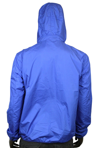 Gucci Men's Techno Polyester Windbreaker Jacket In Blue