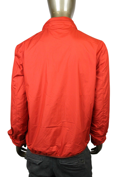 Gucci Men's Techno Polyester Windbreaker Jacket In Blue