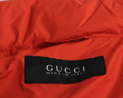 Shop Gucci Men's Techno Polyester Windbreaker Jacket In Blue