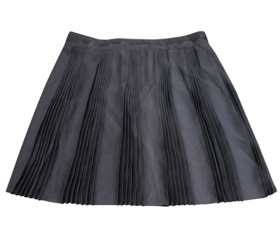 Gucci Womens Black Silk Elastane Runway Pleated Skirt 287807 In Black