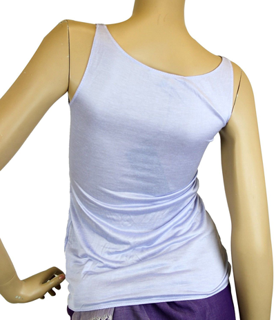Gucci Womens Lilac Rayon Logo Tank Top 259408 In Lilac