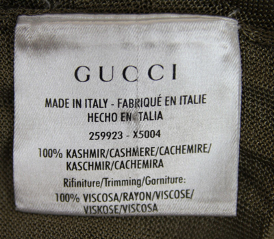 Gucci Womens Short Sleeve Lilac Cashmere Two-piece Sweater 259923 5363 In Lilac