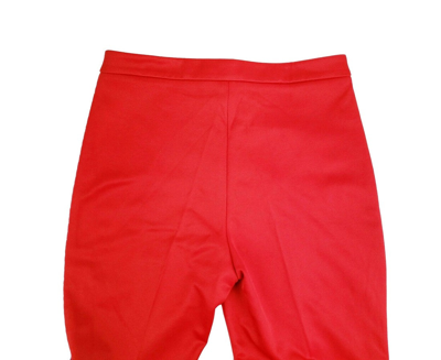 Gucci Women's Sylvie Red Legging Stirrup With Brb Web Stripe Pant (small) In Red