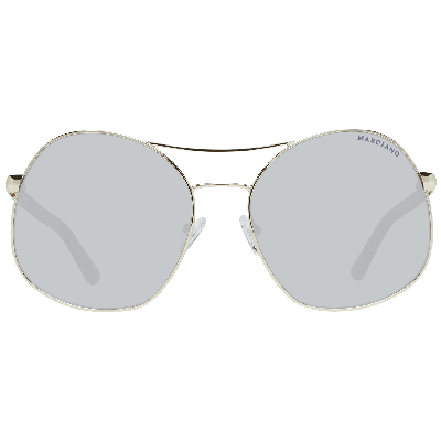 Shop Guess By Marciano Gold Women Women's Sunglasses