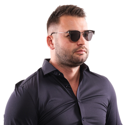 Shop Hally & Son Black Unisex  Sunglasses