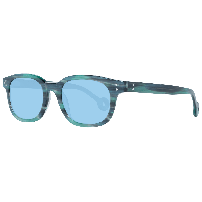 Shop Hally & Son Green Unisex  Sunglasses
