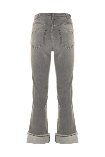 Shop Imperfect Gray Cotton Jeans &amp; Women's Pant