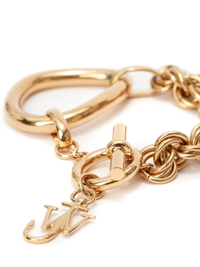 Shop Jw Anderson J.w. Anderson Women's Gold Metal Bracelet