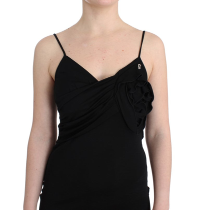 Shop John Galliano Black Coctail Women's Dress