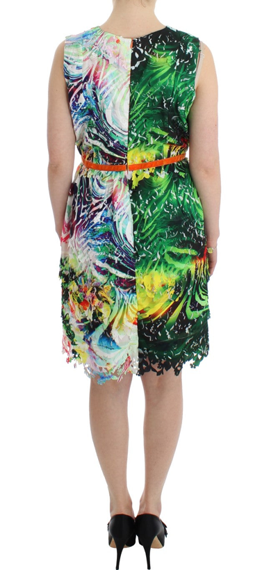 Lanre Da Silva Ajayi Multicolor Organza Sheath Dress In Multicolor