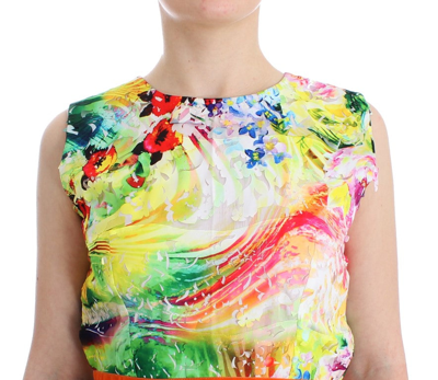Lanre Da Silva Ajayi Multicolor Organza Sheath Dress In Multicolor