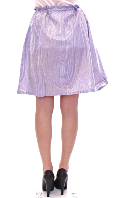 Shop Licia Florio Purple Adjustable Waist Strap A-line One Size Women's Skirt