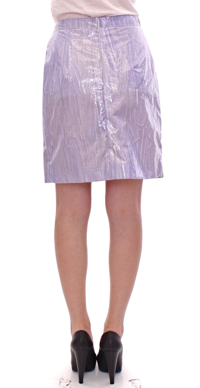 Shop Licia Florio Elegant Purple Viscose Skirt - Wrap Women's Closure