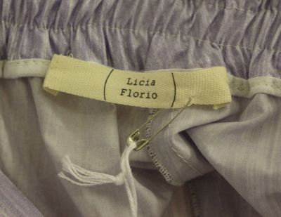 Shop Licia Florio Purple Above-knee Wrap Women's Shorts