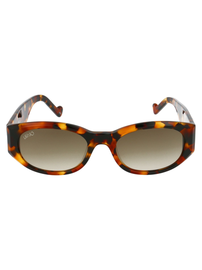 Shop Liu •jo Liu Jo Women's Multicolor Metal Sunglasses