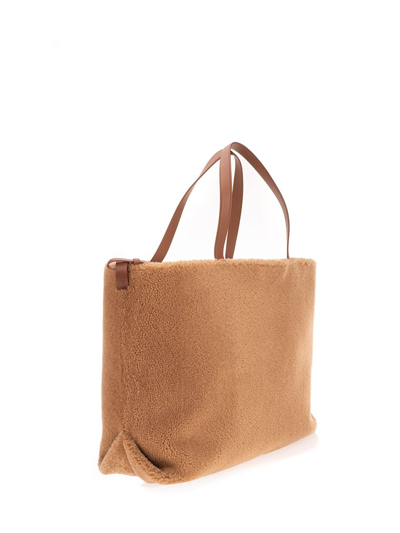 Shop Loro Piana Women's Brown Shoulder Bag