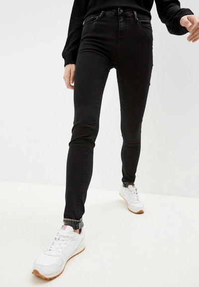 Shop Love Moschino Black Cotton Jeans &amp; Women's Pant