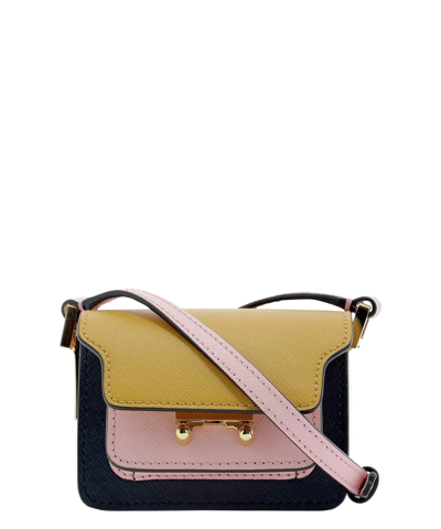 Shop Marni Women's Pink Other Materials Shoulder Bag