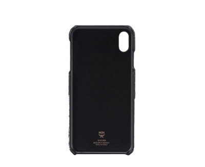 Mcm Unisex Black Hide And Seek Bunny Visetos Iphone Xs Max Case Mze9avi15bk001 In Black
