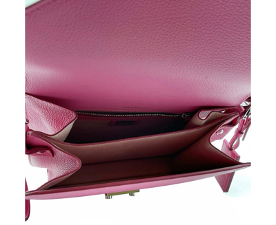 Shop Mcm Women's Sugar Pink Patricia Leather Crossbody Shoulder Bag