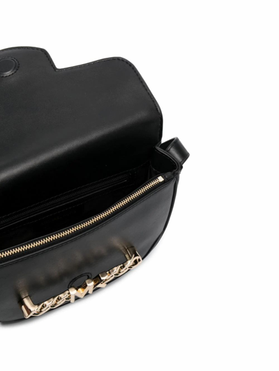 Shop Michael Kors Women's Black Leather Shoulder Bag