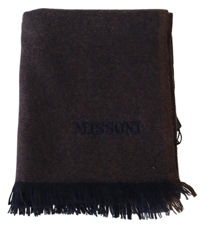 Shop Missoni Luxurious Cashmere Unisex Scarf In Men's Brown