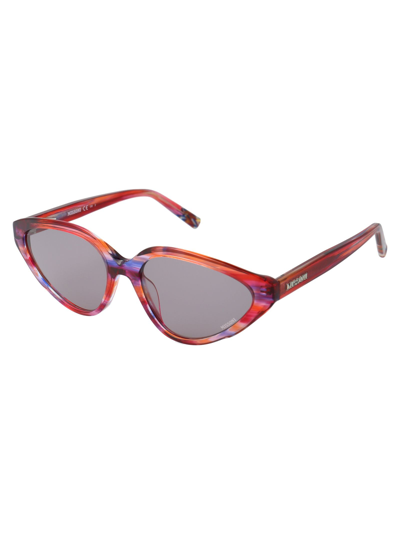 Shop Missoni Women's Multicolor Metal Sunglasses