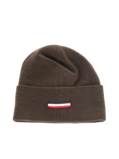 Shop Moncler Men's Brown Wool Hat