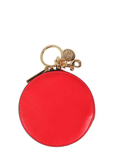 Shop Moschino Women's Red Other Materials Wallet