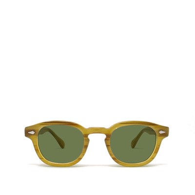 Shop Moscot Women's Brown Metal Sunglasses