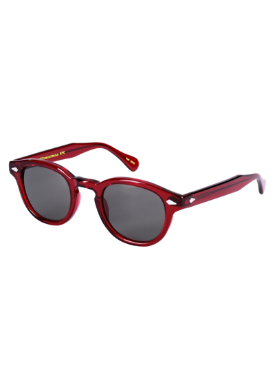 Shop Moscot Women's Burgundy Acetate Sunglasses
