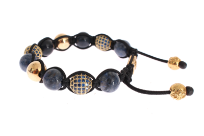 Shop Nialaya Blue Cz Coral Gold 925 Women's Bracelet