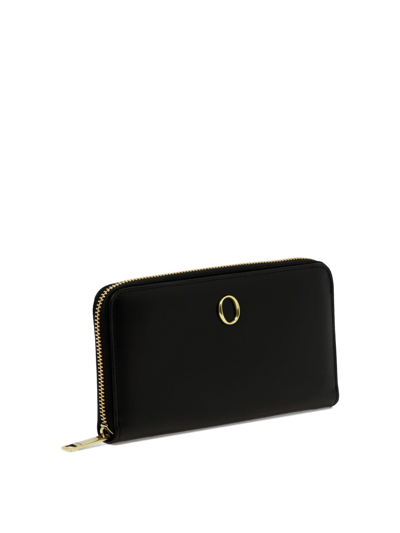 Shop Orciani Women's Black Other Materials Wallet