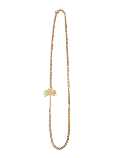 Shop Palm Angels Women's Gold Other Materials Necklace