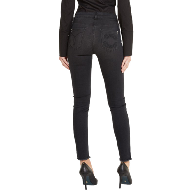 Shop Patrizia Pepe Black Polyester Jeans &amp; Women's Pant
