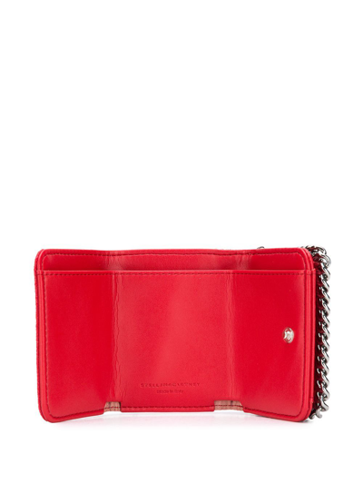 Shop Stella Mccartney Women's Red Polyester Wallet
