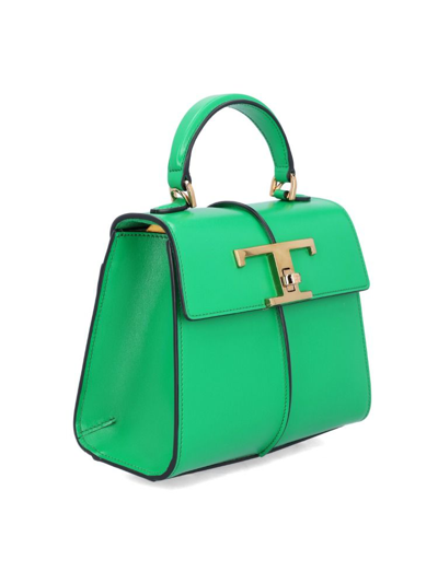 Shop Tod's Women's Green Leather Handbag