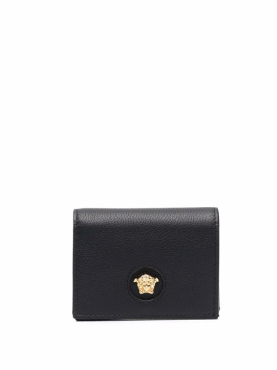 Shop Versace Women's Black Leather Wallet