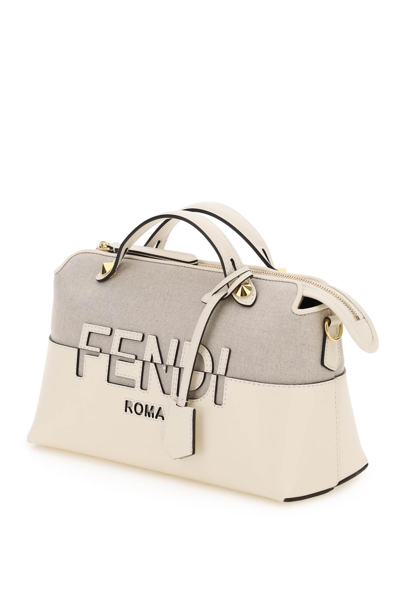 Cloth handbag Fendi Beige in Cloth - 21241805