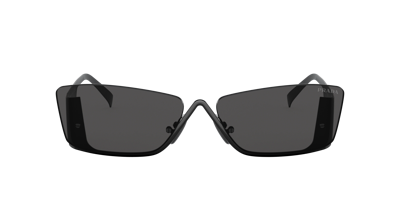 Shop Prada Woman Sunglasses Pr 59zs In Dark Grey