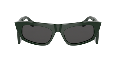 Burberry Woman Sunglasses Be4385 Palmer In Dark Grey