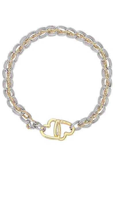 Shop Lovers & Friends Fiona Necklace In Gold Silver